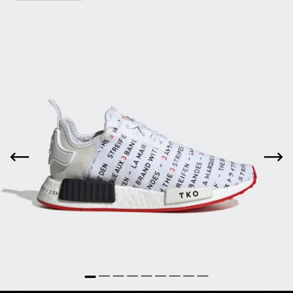 Adidas nmd J women sneakers shoes size 6